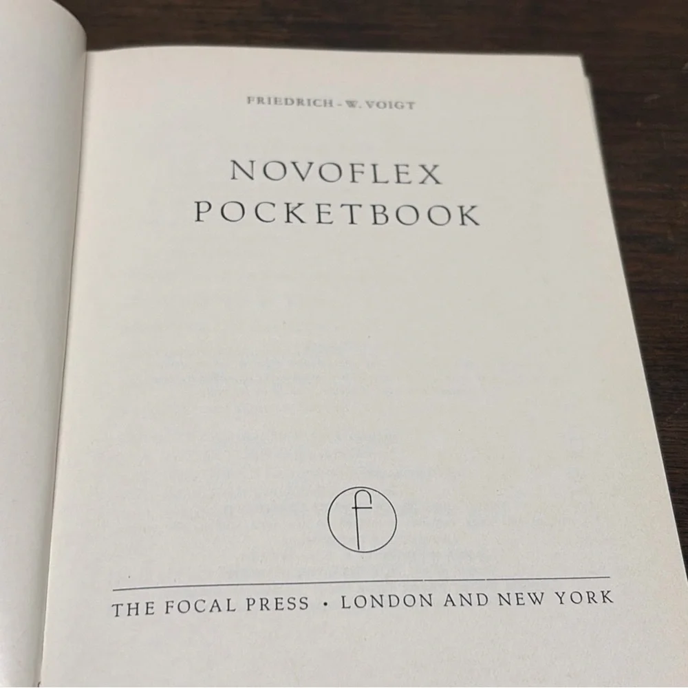1960s The Pentacon Six System by TRA Novoflex Cameras Vintage Pocket Book